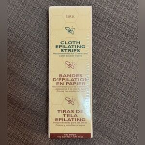 NWT Cloth Waxing Strips